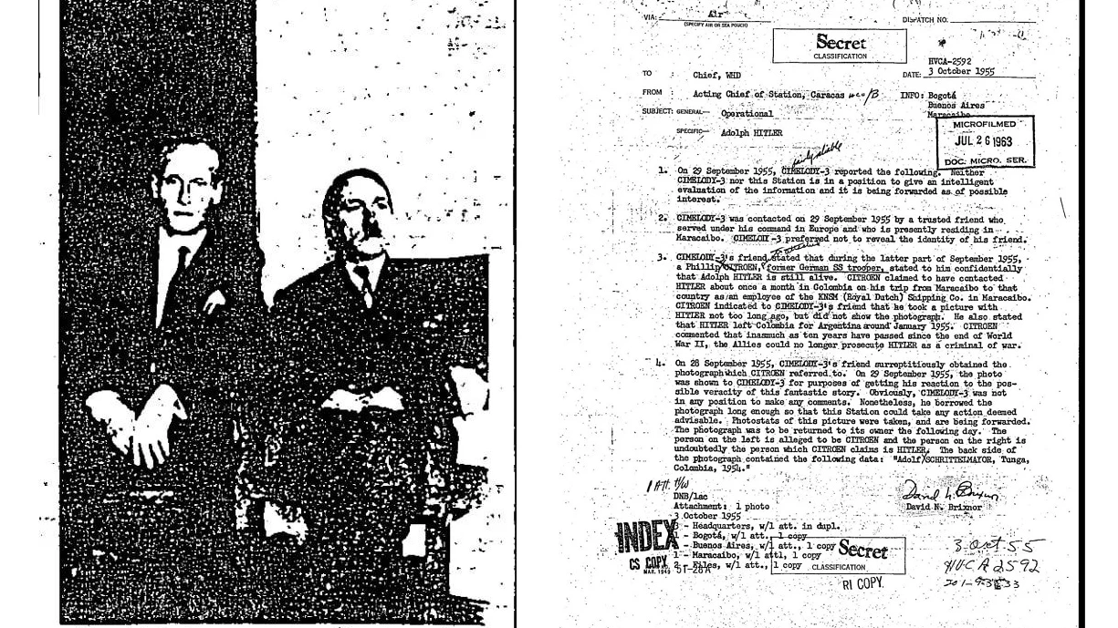 Американското разузнаване е продължило да издирва Адолф Хитлер въпреки доказателствата