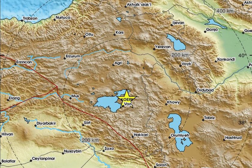 Плитко земетресение от 4 1 по скалата на Рихтер разлюля Източна