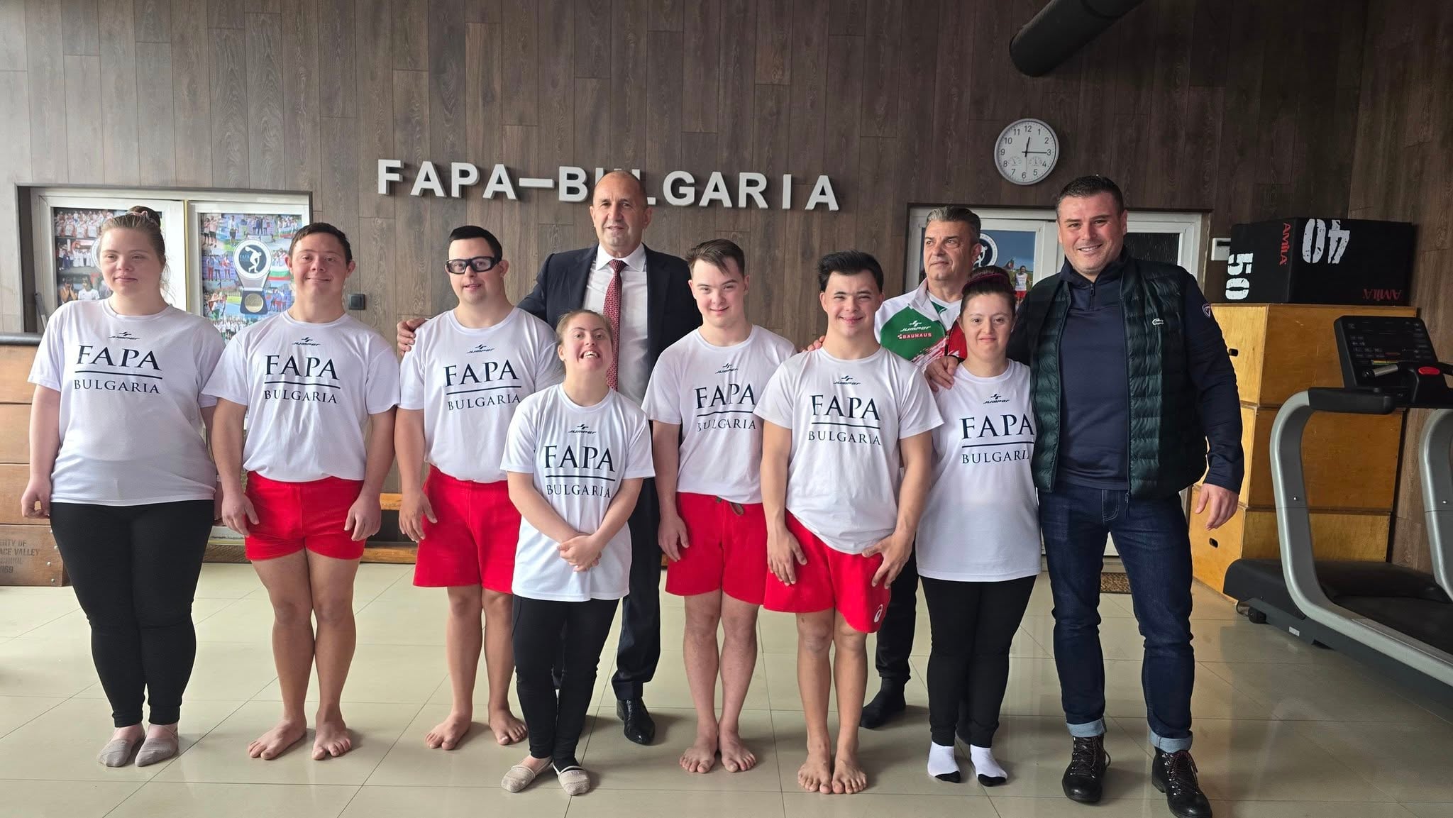 Президентът Румен Радев  се срещна със специалните спортисти от Федерация