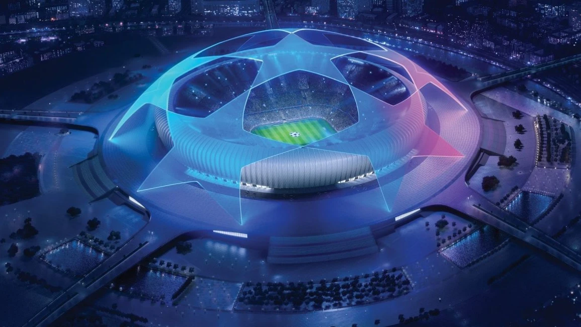 Стартът на четвъртфиналния мач от Шампионската лига между Астън Вила