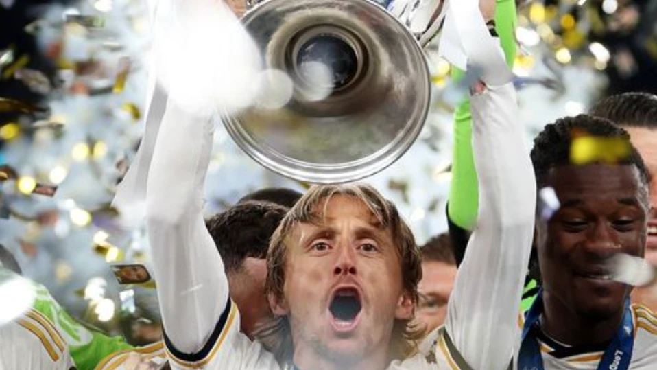 Хърватският национал Лука Модрич явно играе последния си сезон с