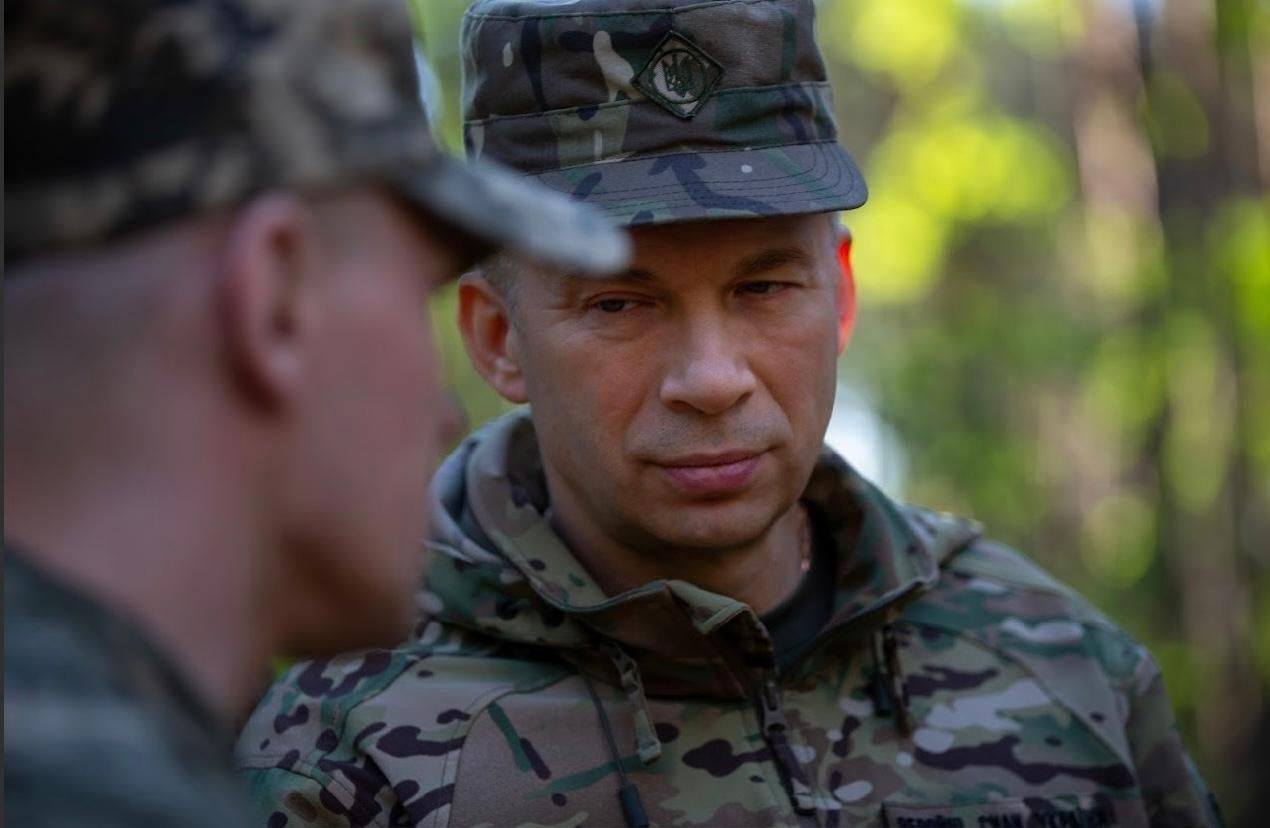 Главнокомандващият на въоръжените сили на Украйна Александър Сирски заяви че