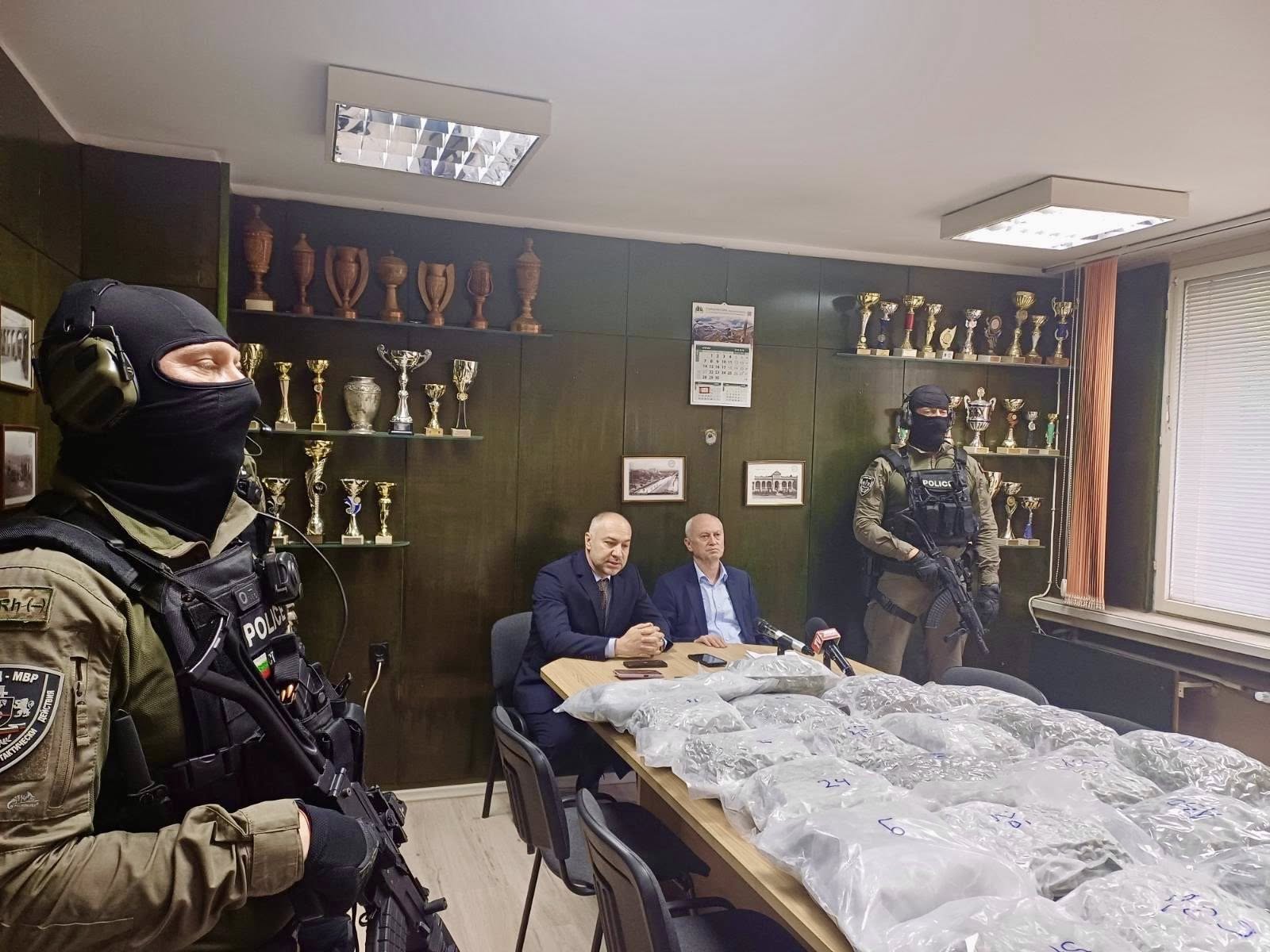 Акция на ГДБОП и прокуратуратаДрогата за близо 3 милиона лева