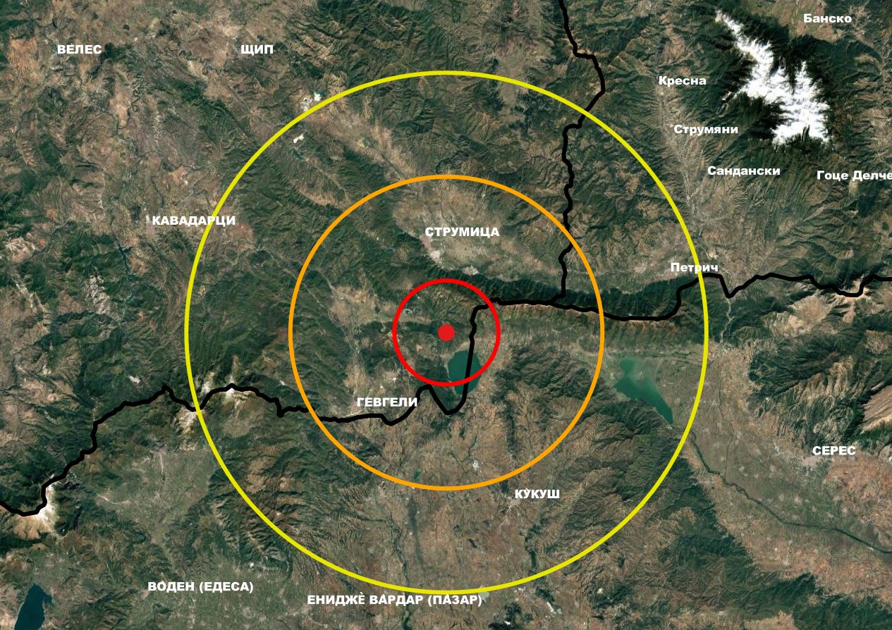 Слабо земетресение с магнитуд 2 5 по скалата на Рихтер е