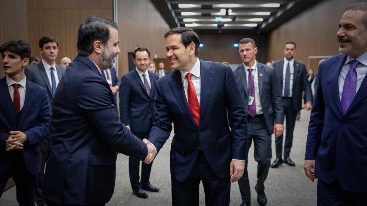 Държавният секретар на САЩ Марко Рубио се срещна със сирийския