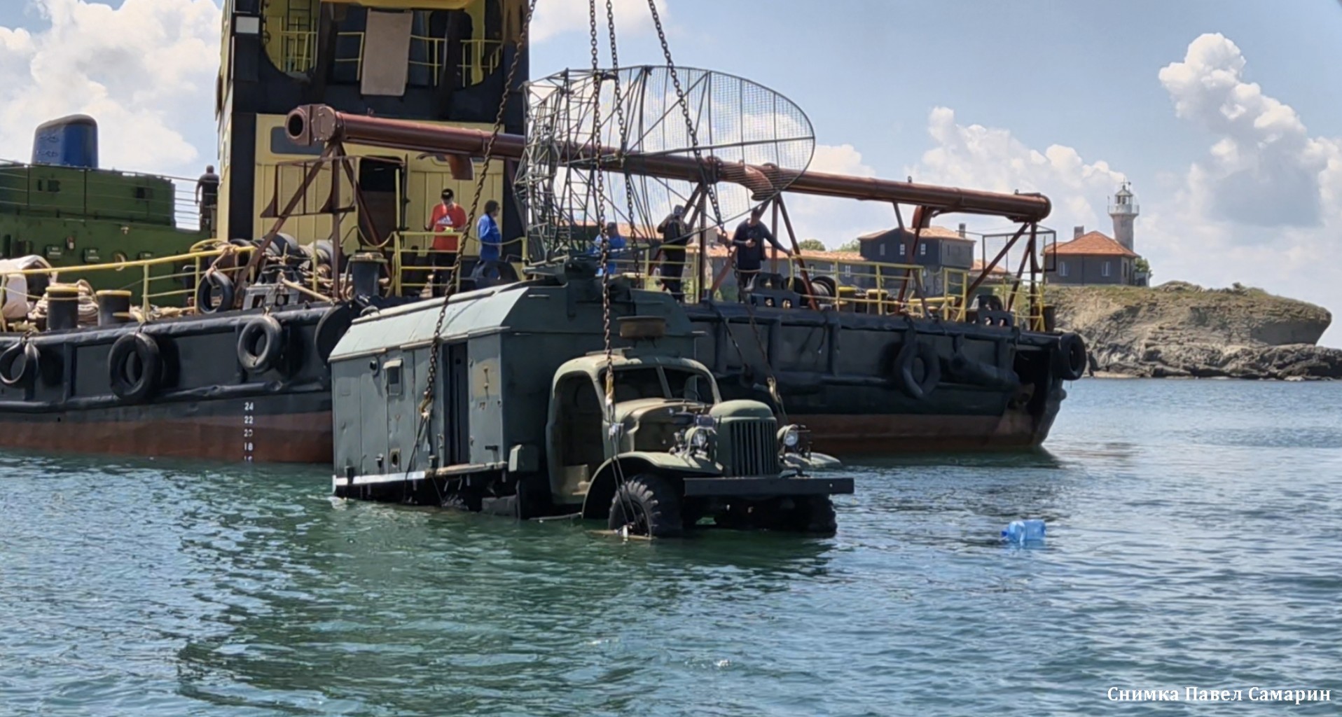 Подводният парк вече е готов започва дайвингаНа остров Света Анастасия