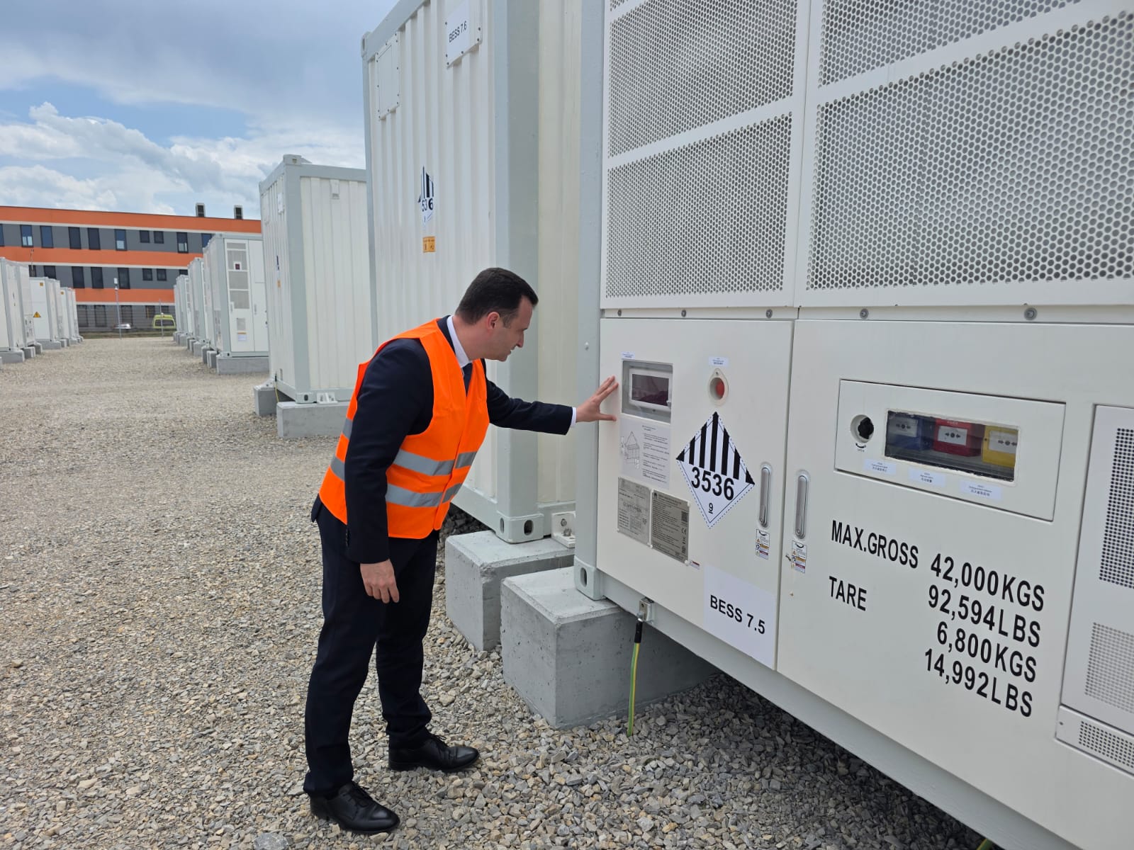 С капацитет 500 MWhНай голямата към днешна дата инсталация за съхранение