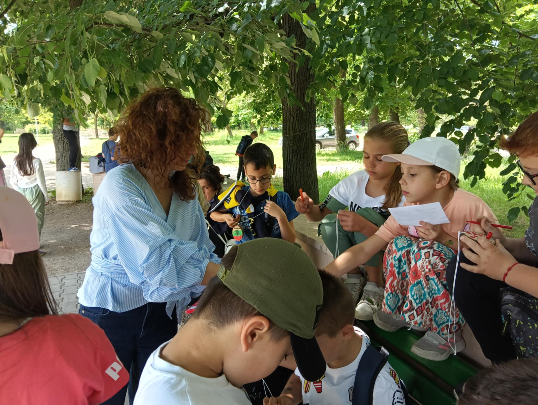 Близо 110 деца от Търговище участваха в урок по горска