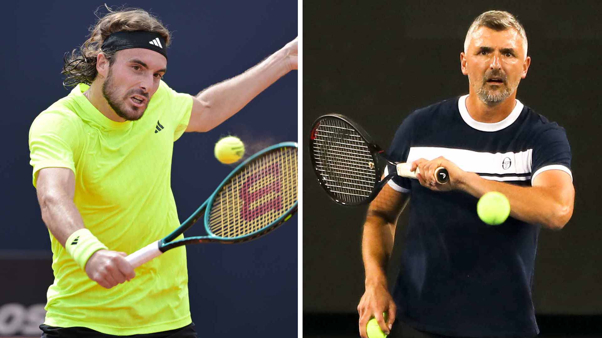 Гръцкият тенисист Стефанос Циципас привлече Горан Иванишевич за свой треньор