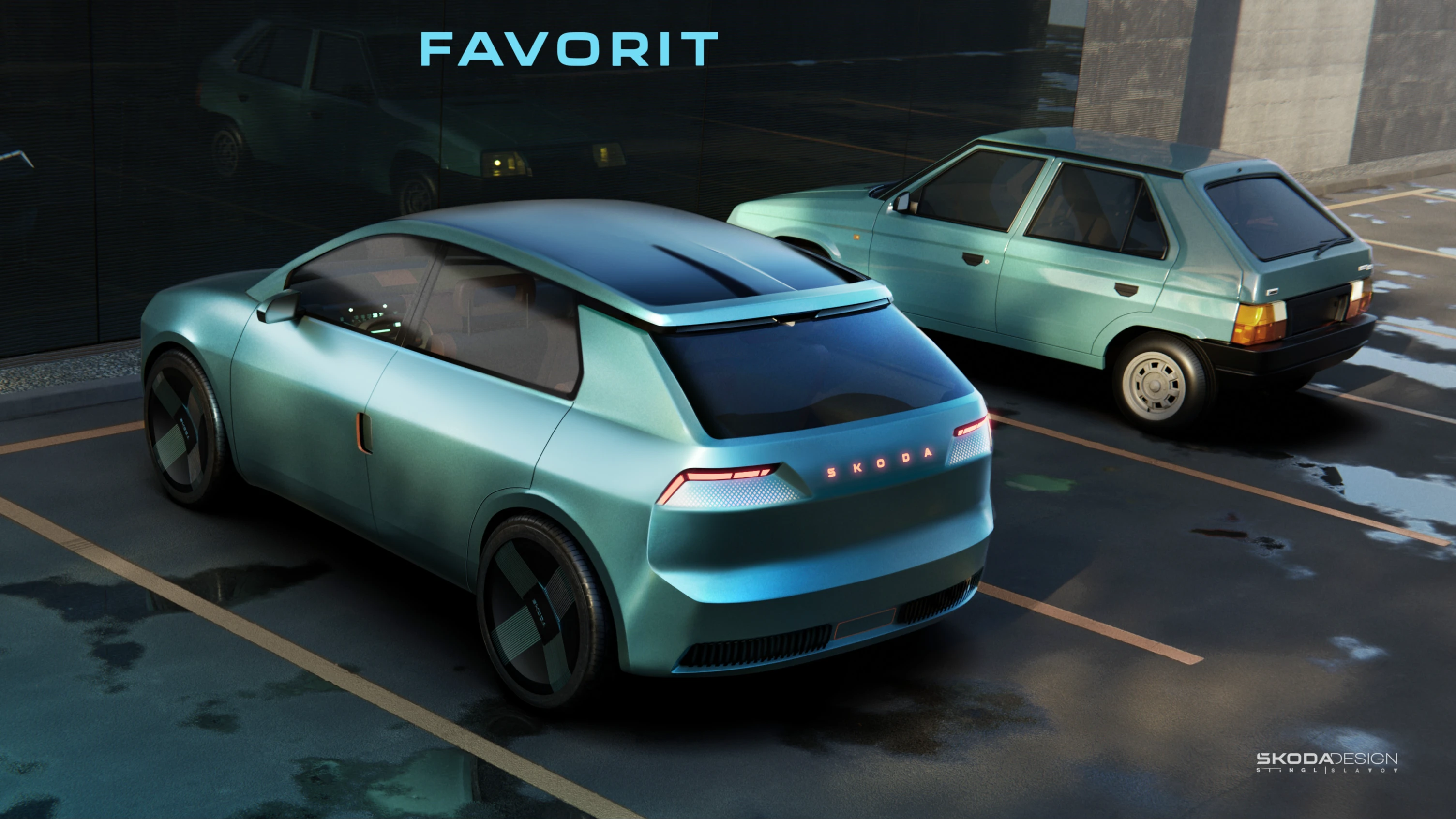 Skoda създаде модерна версия на модела от 80 те години на