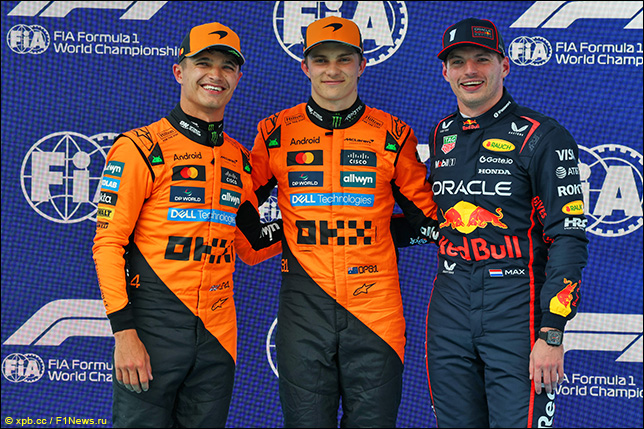 Пилотът на МакЛарън Оскар Пиастри Австралия ще тръгне от първа