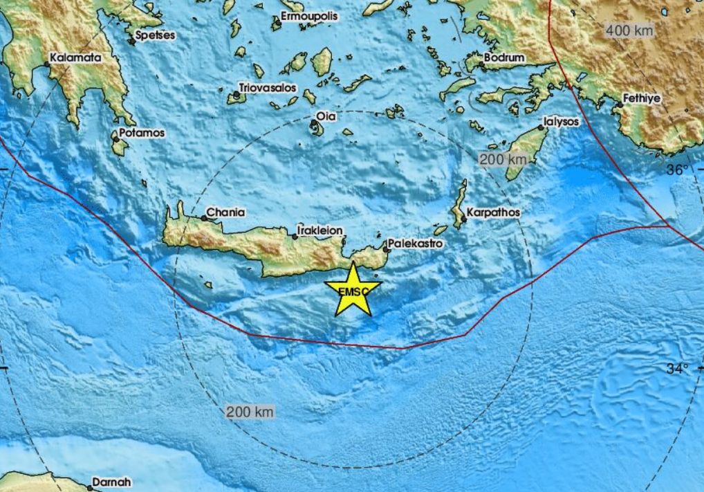 Силно земетресение с магнитуд 5 1 по скалата на Рихтер стана