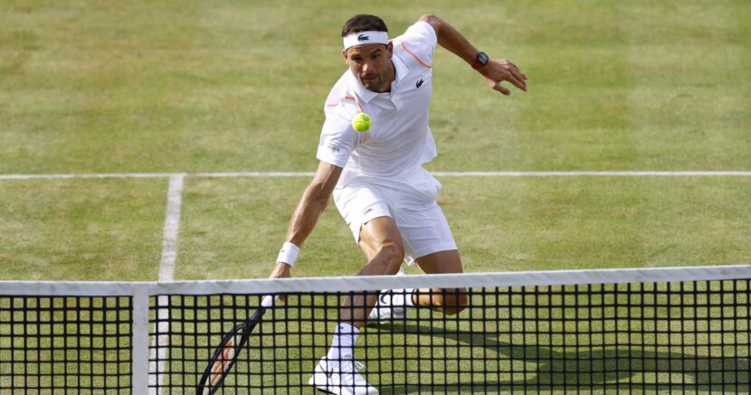 Григор Димитров отново бе застигнат от нещастието да получи контузия