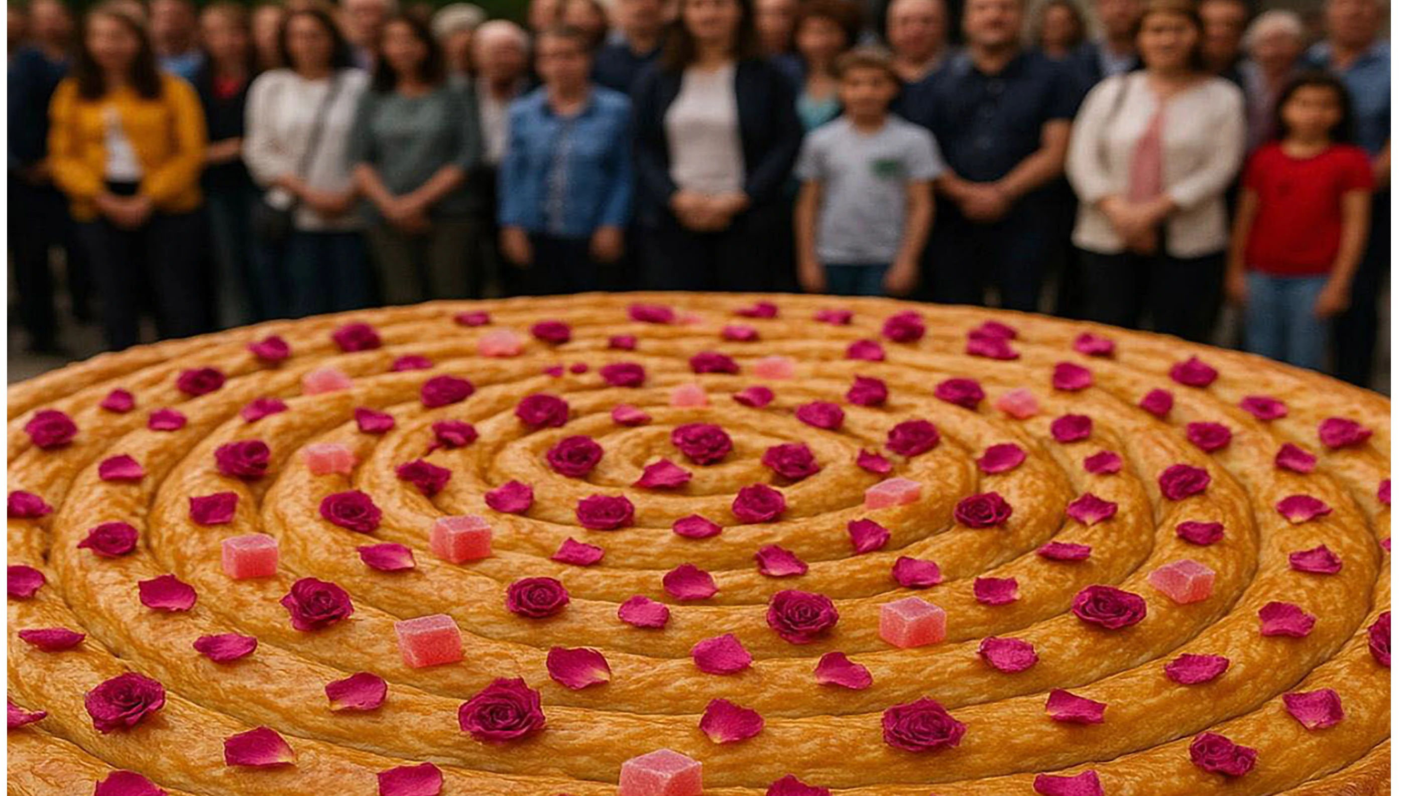 Кулинарен рекордДълга е почти километърБлизо половин милион души посетиха Празника