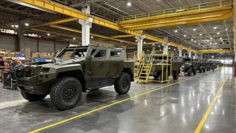 Турция достави първите бронирани машини COBRA II 4x4 на Румъния
