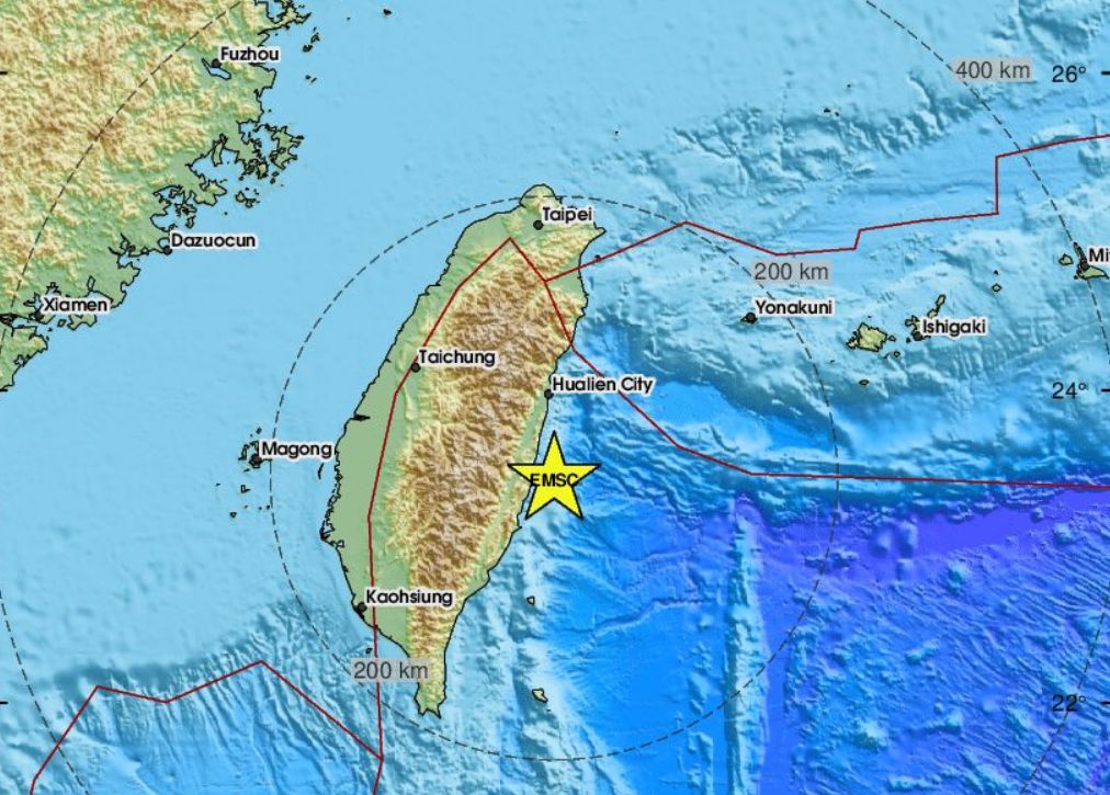 Силно земетресение с магнитуд 5 9 по скалата на Рихтер стана