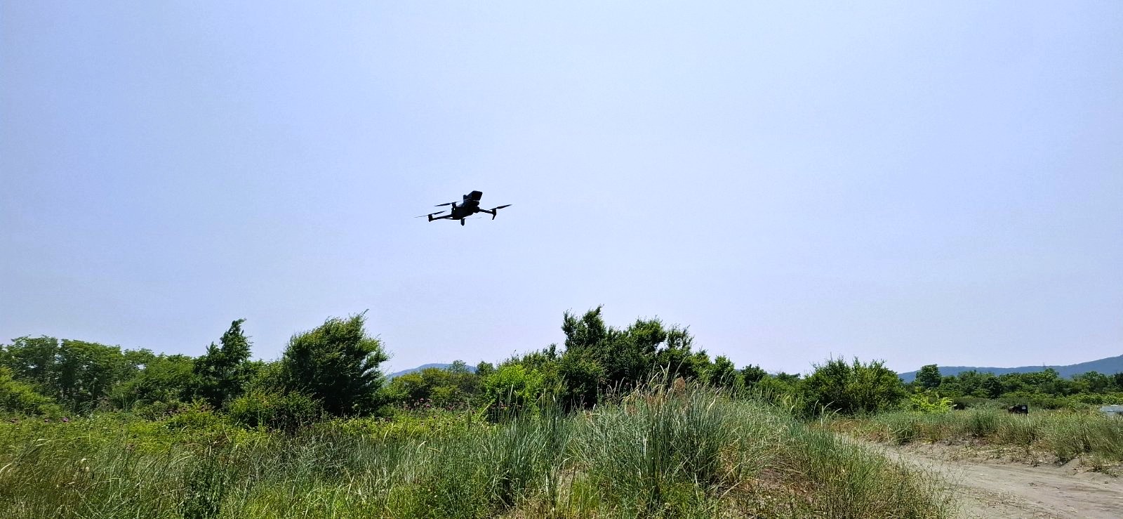 Първото заснемане е на Вромос Дрон ще открива незаконни обекти по