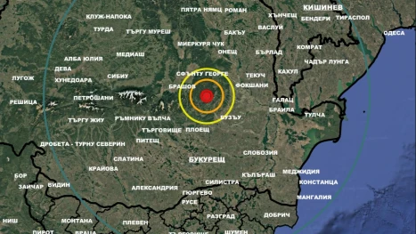 Земетресение разлюля румънската Вранча в понеделник