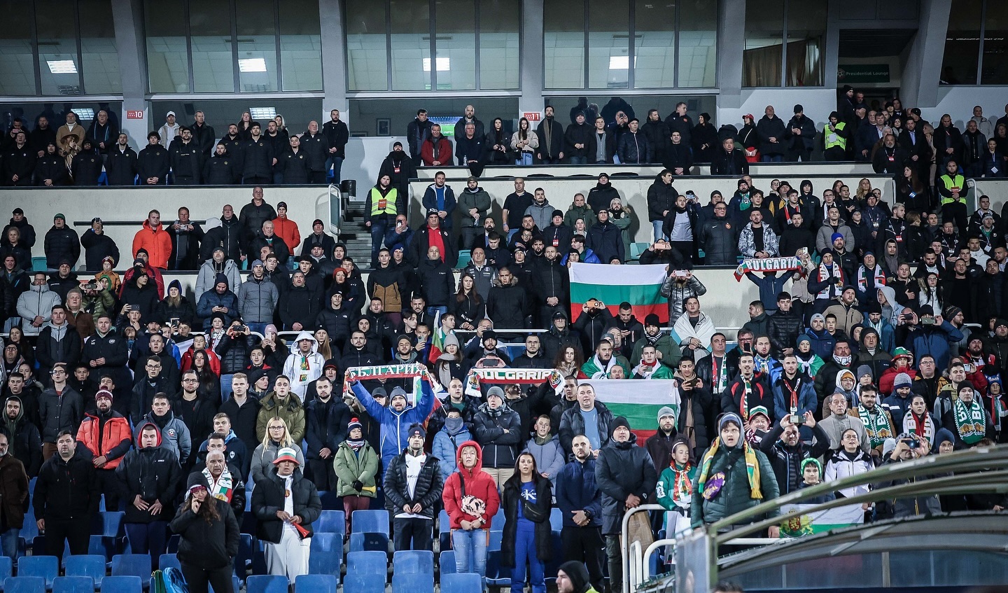 Българският футболен съюз пусна пакетните билети за предстоящите световни квалификации