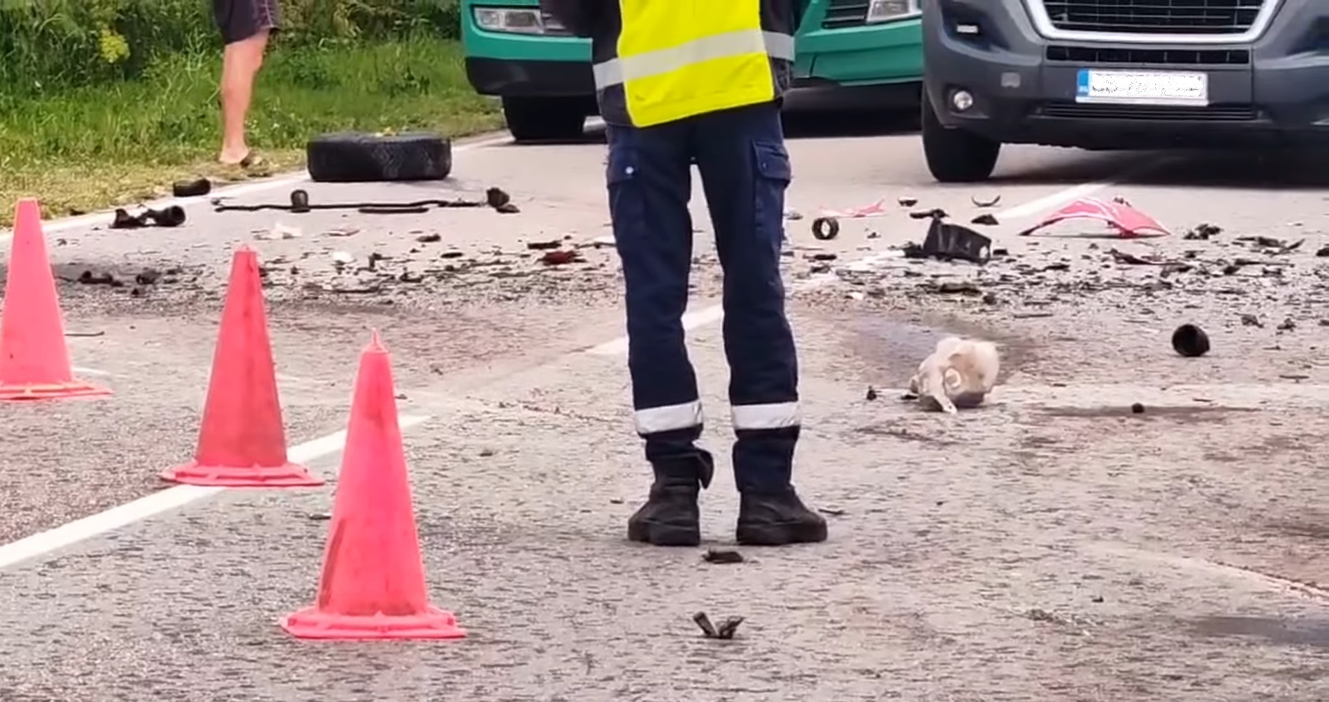 Катастрофа на автомагистрала затруднява движението по автомагистрала Струма Произшествието е станало