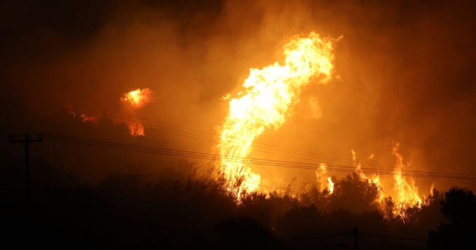 Гърция разположена в най южната част на Европа често е засегната