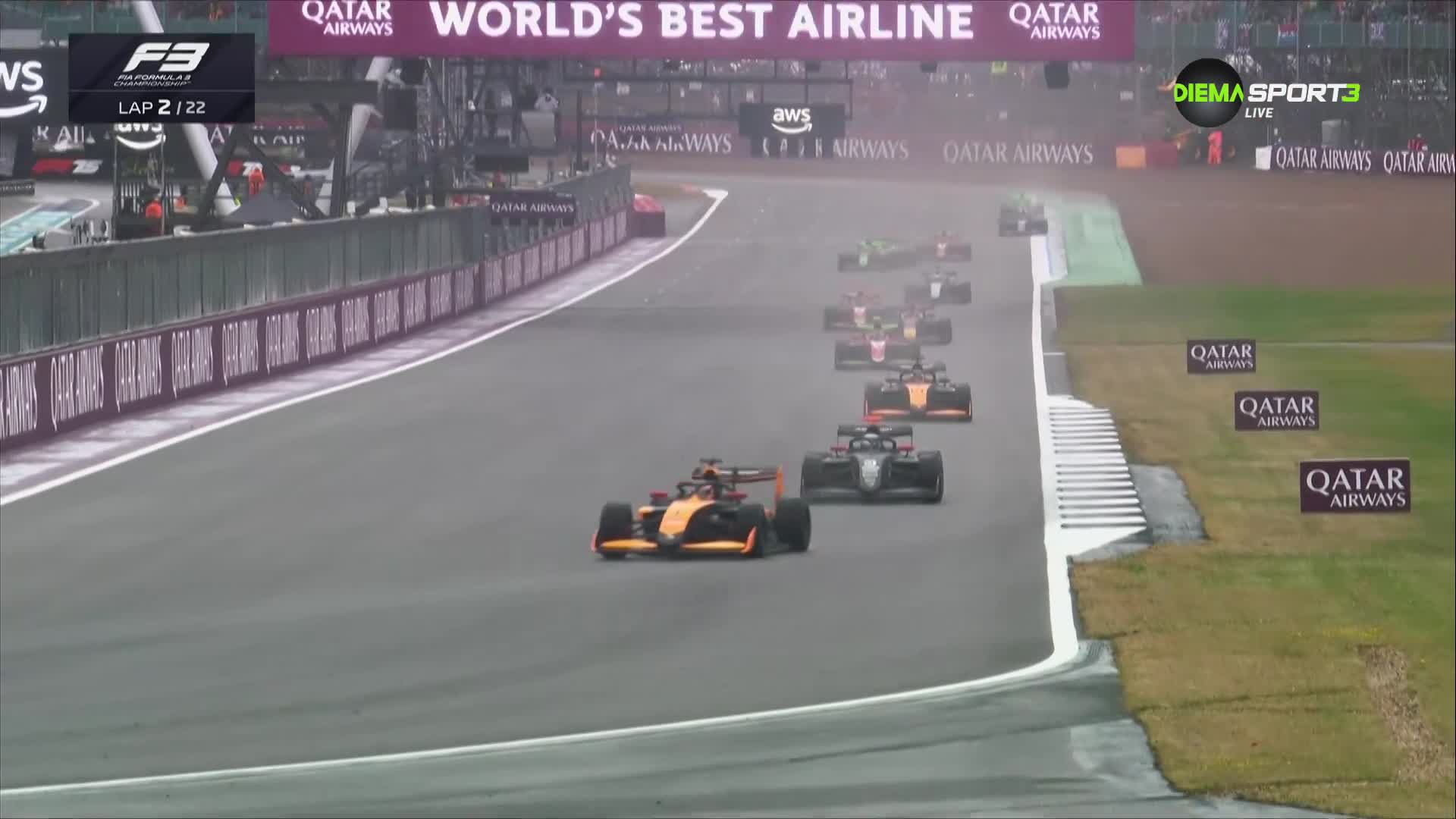 Основното състезание за Гран при на Великобритания седми кръг за