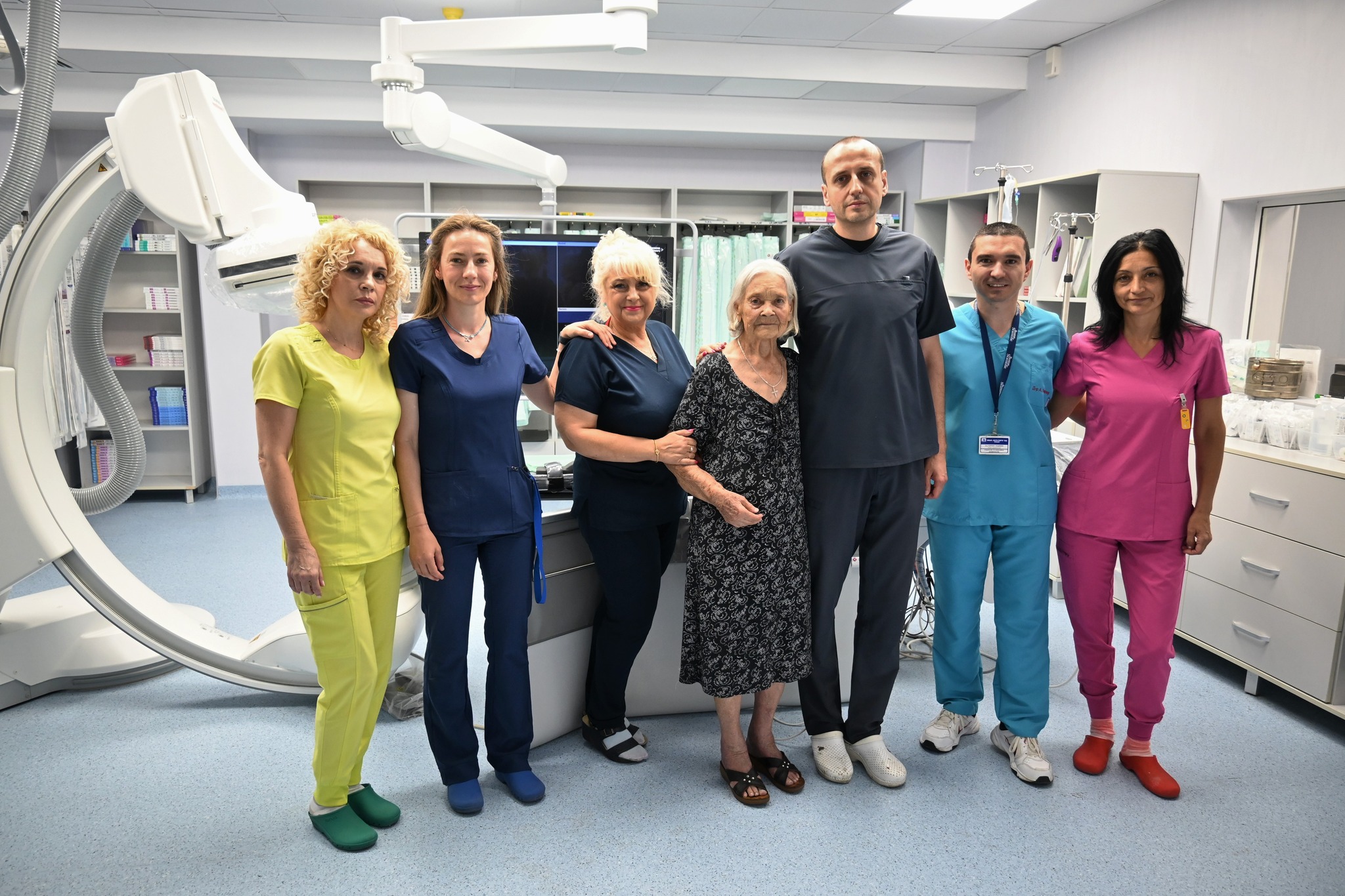 Специалистите от Отделението по инвазивна кардиология в УМБАЛ Свети Георги