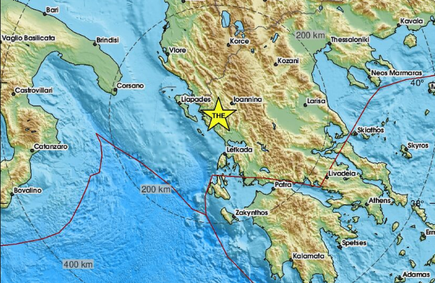 Земетресение с магнитуд 4 7 по скалата на Рихтер е регистрирано