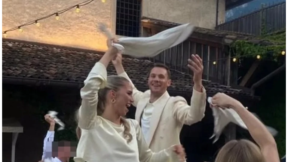 Сватбата на Мануел Нойер мина без голяма част от звездите