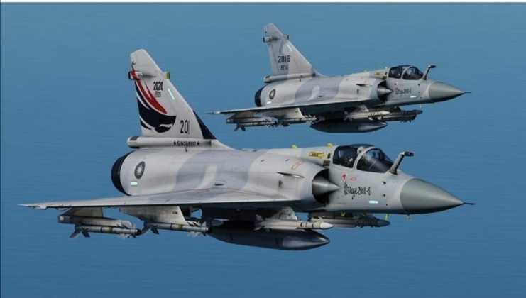 Mirage 2000 влезе в експлоатация през 1984 г Украинските военновъздушни сили