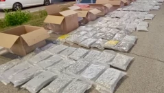 Пратка за милиони: ГДБОП задържа близо 400 кг марихуана в Сливен (ВИДЕО)