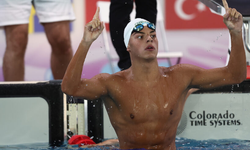 Петър Мицин завърши седми във финала на 400 метра свободен