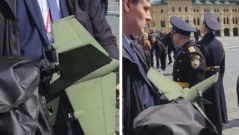 Гвардията на Путин се превъоръжава с ръчни оръжия против дронове