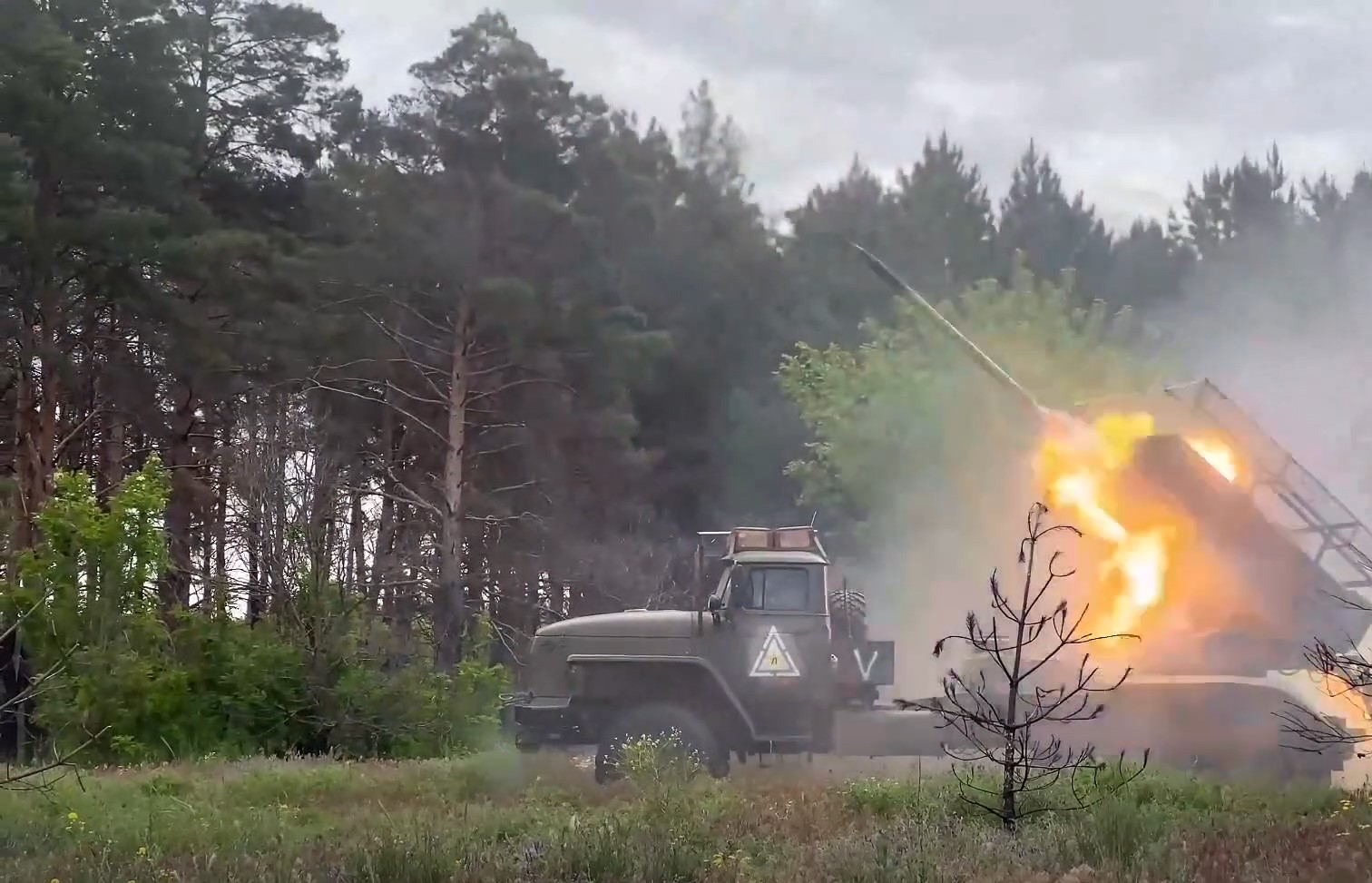 Украинските власти заявиха че UMPB 5 е била използвана първо в