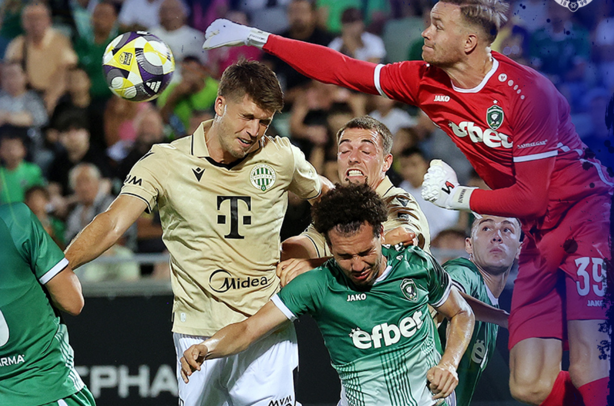 Лудогорец и Ференцварош не се победиха завършвайки 0 0 в първа