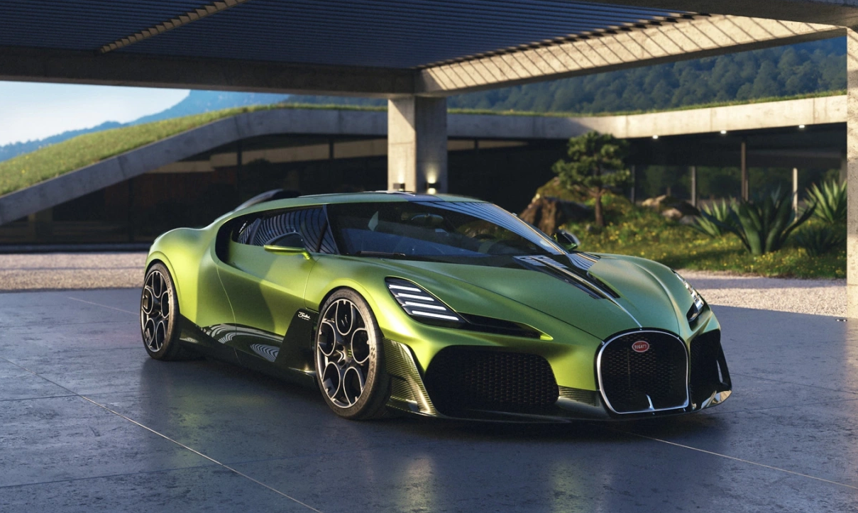 Bugatti представи нов хиперкол Brouillard който е създаден в един единствен