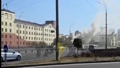 Пожар избухна в сладкарската фабрика на Порошенко „Рошен“ в Киев (ВИДЕО)