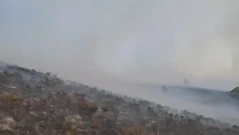 Пожарът в Природен парк „Рилски манастир“ се разраства