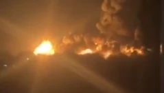 Петролен склад в Крим беше подпален при украинско нападение с дрон (ВИДЕО)