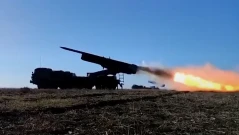 Руското МО: С ракета „Ураган“ е унищожена пехота и техника на украинската армия в Краснолиманския сектор