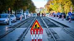 Ремонтират трамвайното трасе по бул. „Янко Сакъзов“