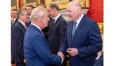 Желязков се срещна с крал Чарлз, покани го да дойде отново в България