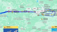 15 самолета прелетяха в група от Москва до Нижни Новгород: Подготвя ли Путин евакуацията си?