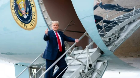 тръмп самолет