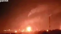 Взривове и пожар: Украйна удари рафинерията „Саратов“ в Русия