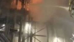 Пожар в една от най-големите рафинерии на Беларус