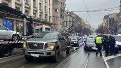 Нерегламентиран протест блокира движението в София