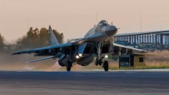 Украински дрон унищожи изтребител МиГ-29 в Крим (ВИДЕО)