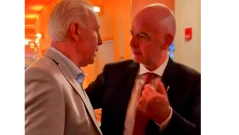 Стоичков до Инфантино преди жребия