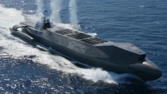 Бъдещето на надводната война: Новият полупотопяем безпилотен ракетоносец на Китай разкрива тайната си